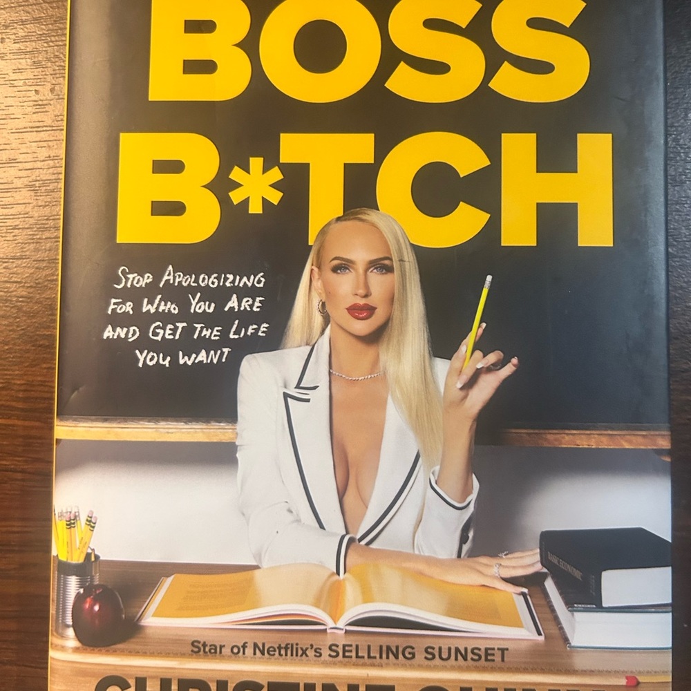 Boss B*tch Book by Unknown Author - Yellow and Black Cover